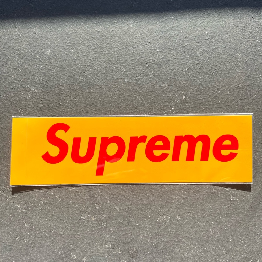 Supreme West Hollywood Store
Opening Box Logo Sticker